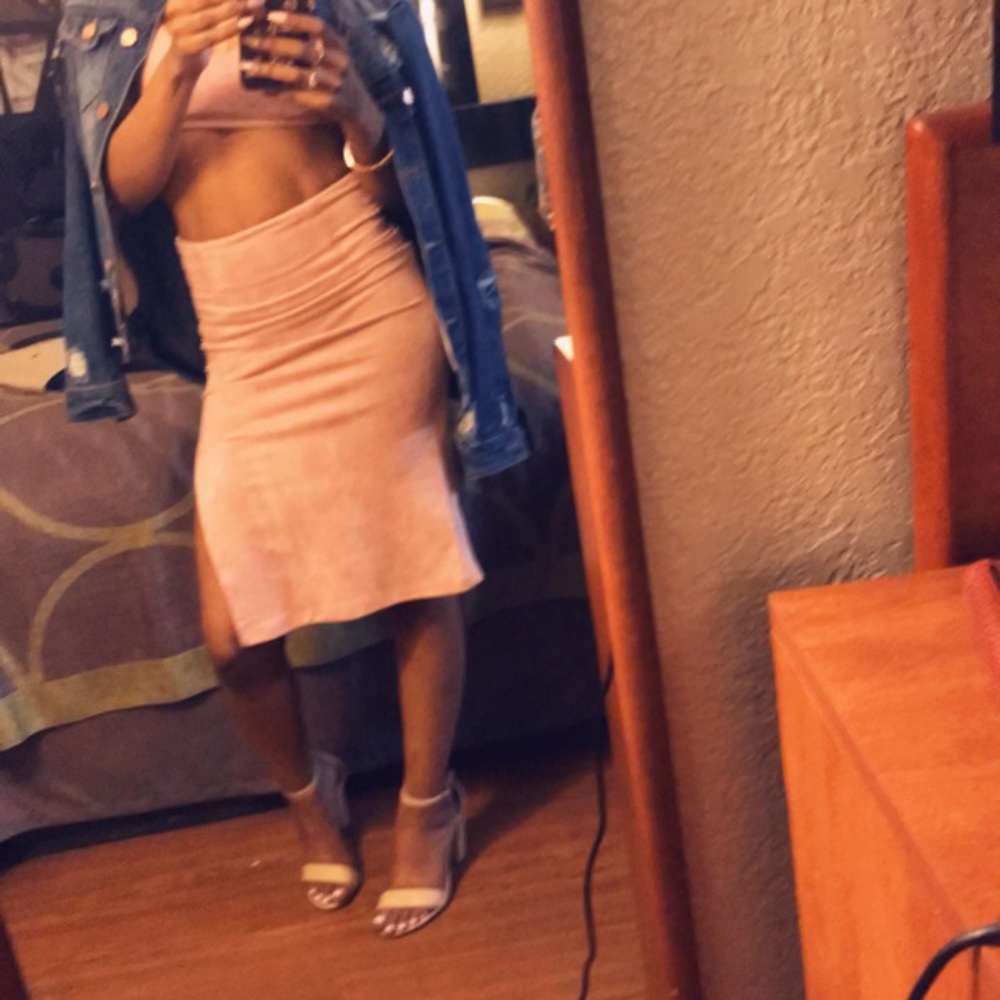 Skirt and top matching set